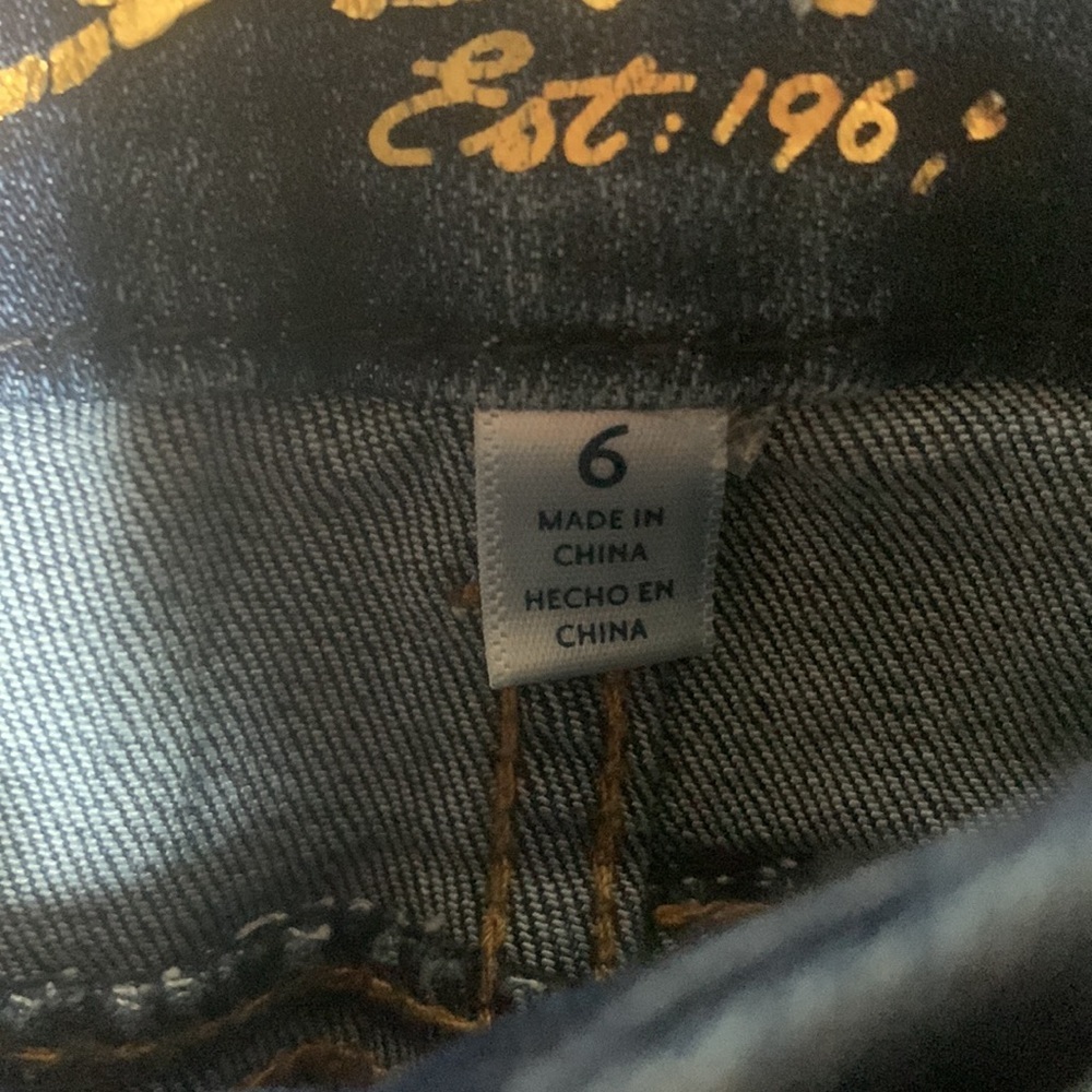 Seven7 HIGH RISE‎ TUMMYLESS SKINNY JEAN Size 6 - Picture 8 of 14